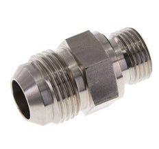 JIC Dubbele Nippel G1/2'' X UN 1-1/16''-12 RVS FKM 210bar