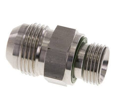 JIC Dubbele Nippel G1/2'' X UN 1-1/16''-12 RVS FKM 210bar