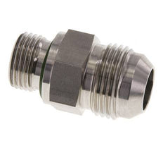 JIC Dubbele Nippel G1/2'' X UN 1-1/16''-12 RVS FKM 210bar