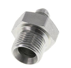 JIC Dubbele Nippel G1/2'' X UNF 1/2''-20 Staal NBR 275bar