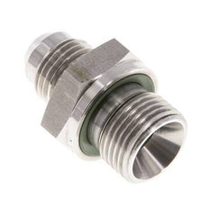JIC Dubbele Nippel G3/8'' X UNF 9/16''-18 RVS FKM 275bar