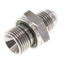 JIC Dubbele Nippel G3/8'' X UNF 9/16''-18 RVS FKM 275bar