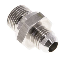 JIC Dubbele Nippel G3/8'' X UNF 9/16''-18 RVS FKM 275bar