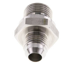 JIC Dubbele Nippel G3/8'' X UNF 9/16''-18 RVS FKM 275bar