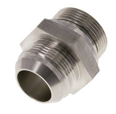 JIC Dubbele Nippel G1 1/4'' X UN 1-5/8''-12 RVS FKM 140bar