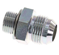 JIC Dubbele Nippel G1/2'' X UN 1-1/16''-12 Staal NBR 210bar