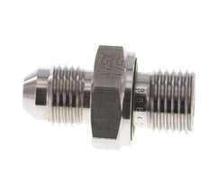 JIC Dubbele Nippel G1/4'' X UNF 1/2''-20 RVS FKM 275bar