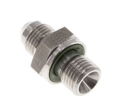JIC Dubbele Nippel G1/4'' X UNF 1/2''-20 RVS FKM 275bar