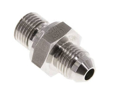 JIC Dubbele Nippel G1/4'' X UNF 1/2''-20 RVS FKM 275bar