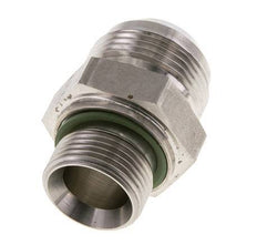 JIC Dubbele Nippel G3/4'' X UN 1-5/16''-12 RVS FKM 170bar