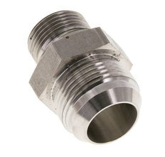 JIC Dubbele Nippel G3/4'' X UN 1-5/16''-12 RVS FKM 170bar