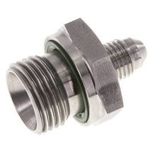 JIC Dubbele Nippel G1/2'' X UNF 7/16''-20 RVS FKM 310bar