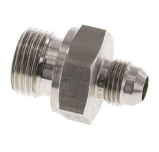 JIC Dubbele Nippel G1/2'' X UNF 9/16''-18 RVS FKM 275bar