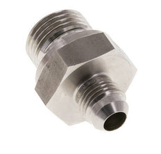 JIC Dubbele Nippel G1/2'' X UNF 9/16''-18 RVS FKM 275bar