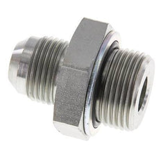 JIC Dubbele Nippel G3/4'' X UNF 7/8''-14 Staal NBR 210bar