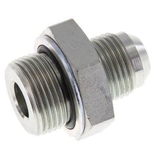 JIC Dubbele Nippel G3/4'' X UNF 7/8''-14 Staal NBR 210bar