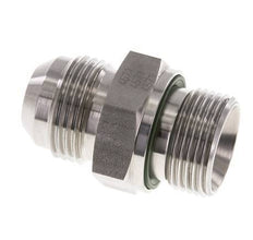 JIC Dubbele Nippel G3/4'' X UN 1-1/16''-12 RVS FKM 210bar
