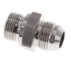 JIC Dubbele Nippel G3/4'' X UN 1-1/16''-12 RVS FKM 210bar