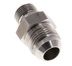 JIC Dubbele Nippel G3/8'' X UNF 7/8''-14 RVS FKM 210bar