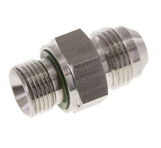 JIC Dubbele Nippel G3/8'' X UNF 3/4''-16 RVS FKM 275bar