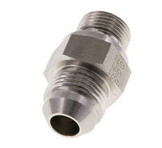 JIC Dubbele Nippel G3/8'' X UNF 3/4''-16 RVS FKM 275bar