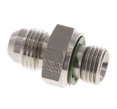 JIC Dubbele Nippel G1/4'' X UNF 9/16''-18 RVS FKM 275bar