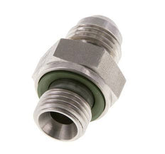 JIC Dubbele Nippel G1/4'' X UNF 9/16''-18 RVS FKM 275bar