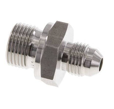 JIC Dubbele Nippel G3/8'' X UNF 1/2''-20 RVS FKM 275bar