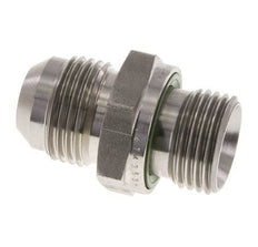 JIC Dubbele Nippel G1/2'' X UNF 7/8''-14 RVS FKM 210bar