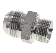 JIC Dubbele Nippel G3/4'' X UN 1-3/16''-12 Staal NBR 170bar