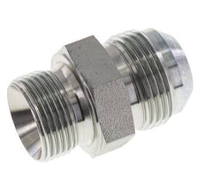 JIC Dubbele Nippel G3/4'' X UN 1-3/16''-12 Staal NBR 170bar