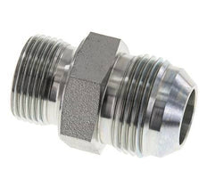 JIC Dubbele Nippel G3/4'' X UN 1-3/16''-12 Staal NBR 170bar