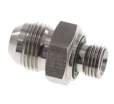 JIC Dubbele Nippel G1/4'' X UNF 3/4''-16 RVS FKM 275bar