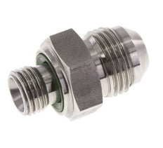 JIC Dubbele Nippel G1/4'' X UNF 3/4''-16 RVS FKM 275bar