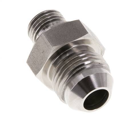 JIC Dubbele Nippel G1/4'' X UNF 3/4''-16 RVS FKM 275bar