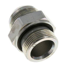 JIC Dubbele Nippel G1 1/4'' X UN 1-5/8''-12 Staal NBR 140bar