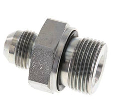 JIC Dubbele Nippel G3/4'' X UNF 3/4''-16 Staal NBR 275bar