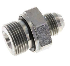 JIC Dubbele Nippel G3/4'' X UNF 3/4''-16 Staal NBR 275bar