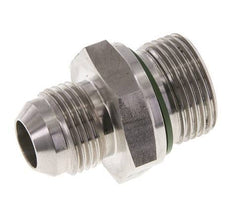 JIC Dubbele Nippel G3/4'' X UNF 7/8''-14 RVS FKM 210bar