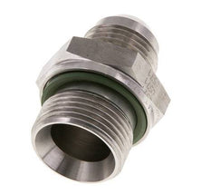 JIC Dubbele Nippel G3/4'' X UNF 7/8''-14 RVS FKM 210bar