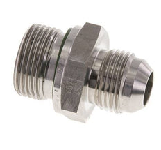 JIC Dubbele Nippel G3/4'' X UNF 7/8''-14 RVS FKM 210bar