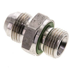 JIC Dubbele Nippel M18 X 1.5 X UNF 3/4''-16 RVS FKM 275bar