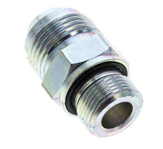 JIC Dubbele Nippel M22 X 1.5 X UN 1-1/16''-12 Staal NBR 210bar