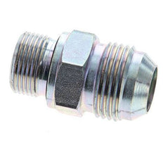 JIC Dubbele Nippel M22 X 1.5 X UN 1-1/16''-12 Staal NBR 210bar
