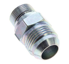 JIC Dubbele Nippel M22 X 1.5 X UN 1-1/16''-12 Staal NBR 210bar