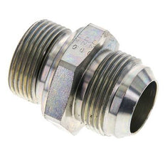 JIC Dubbele Nippel M33 X 2 X UN 1-5/16''-12 Staal NBR 170bar