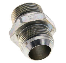 JIC Dubbele Nippel M33 X 2 X UN 1-5/16''-12 Staal NBR 170bar