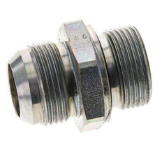 JIC Dubbele Nippel M33 X 2 X UN 1-5/16''-12 Staal NBR 170bar