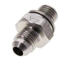 JIC Dubbele Nippel M12 X 1.5 X UNF 1/2''-20 RVS FKM 275bar