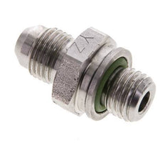 JIC Dubbele Nippel M12 X 1.5 X UNF 1/2''-20 RVS FKM 275bar